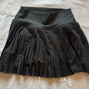 ALO Yoga Black Skater Skirt